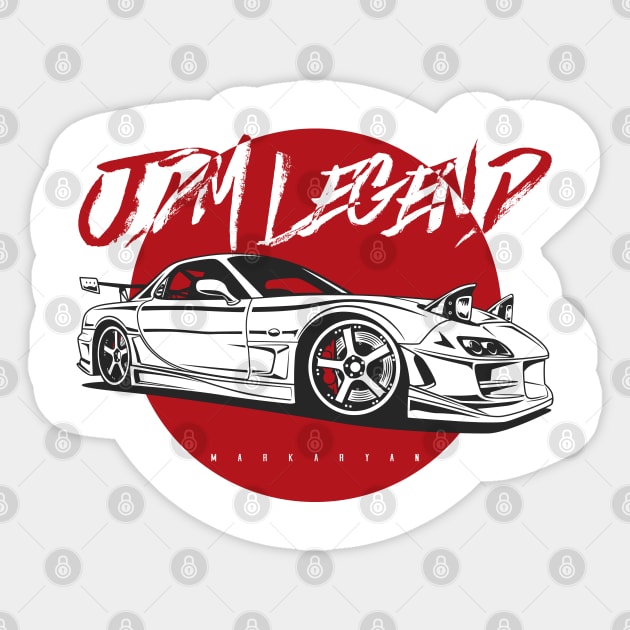 RX7 FD3S Tuning Sticker by Markaryan